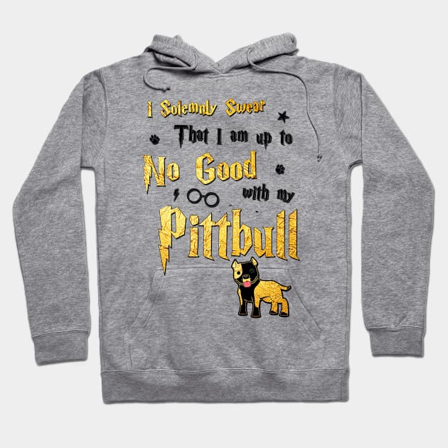 Pitbull Hoodie by dogfather